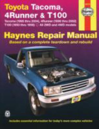 Toyota Tacoma 1995 Thru 2004, 4runner 1996 Thru 2002 & T100 1993 Thru 1998- 2…