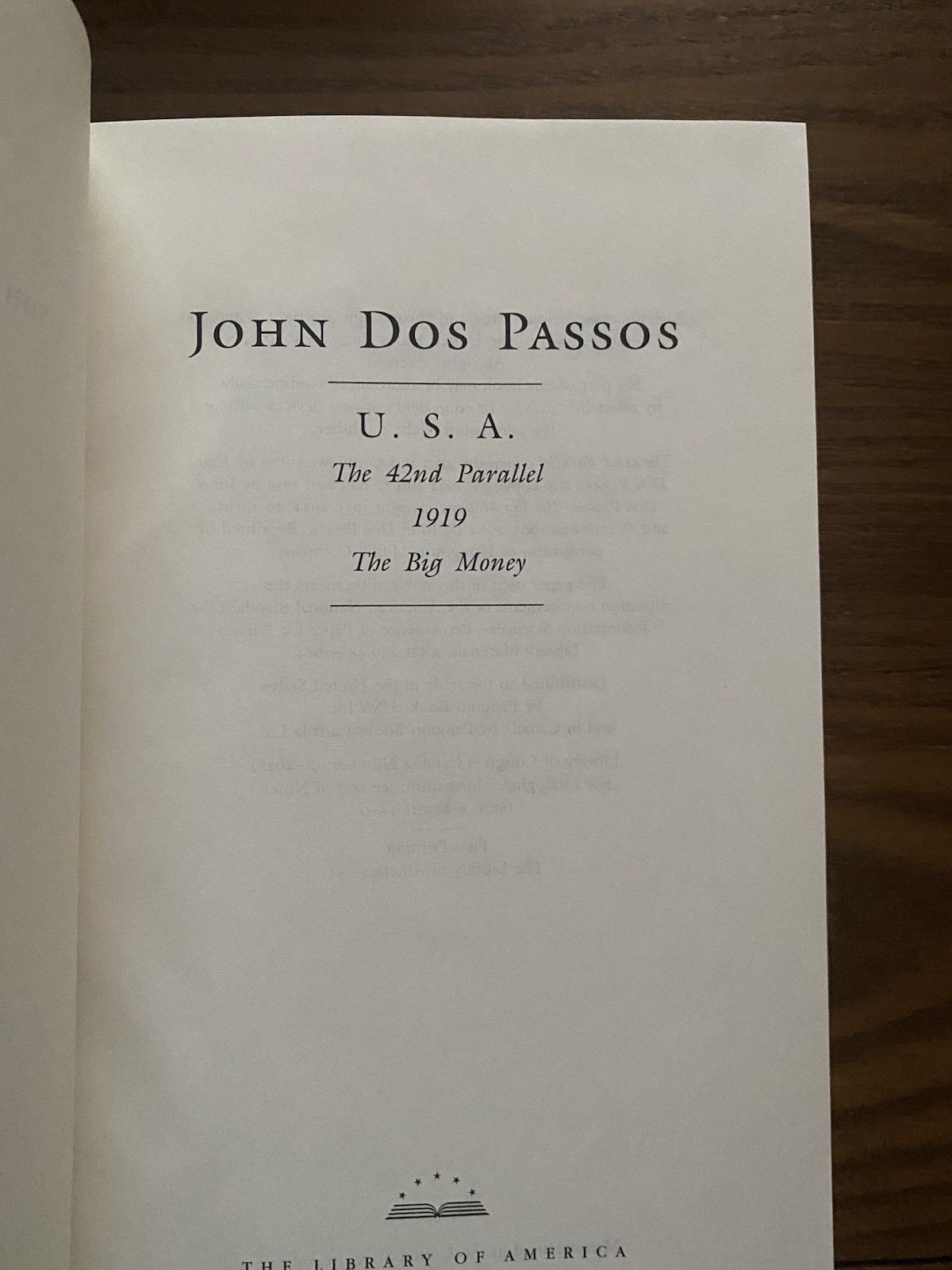 John Dos Passos 3 Volumes The Library of America Slipcase