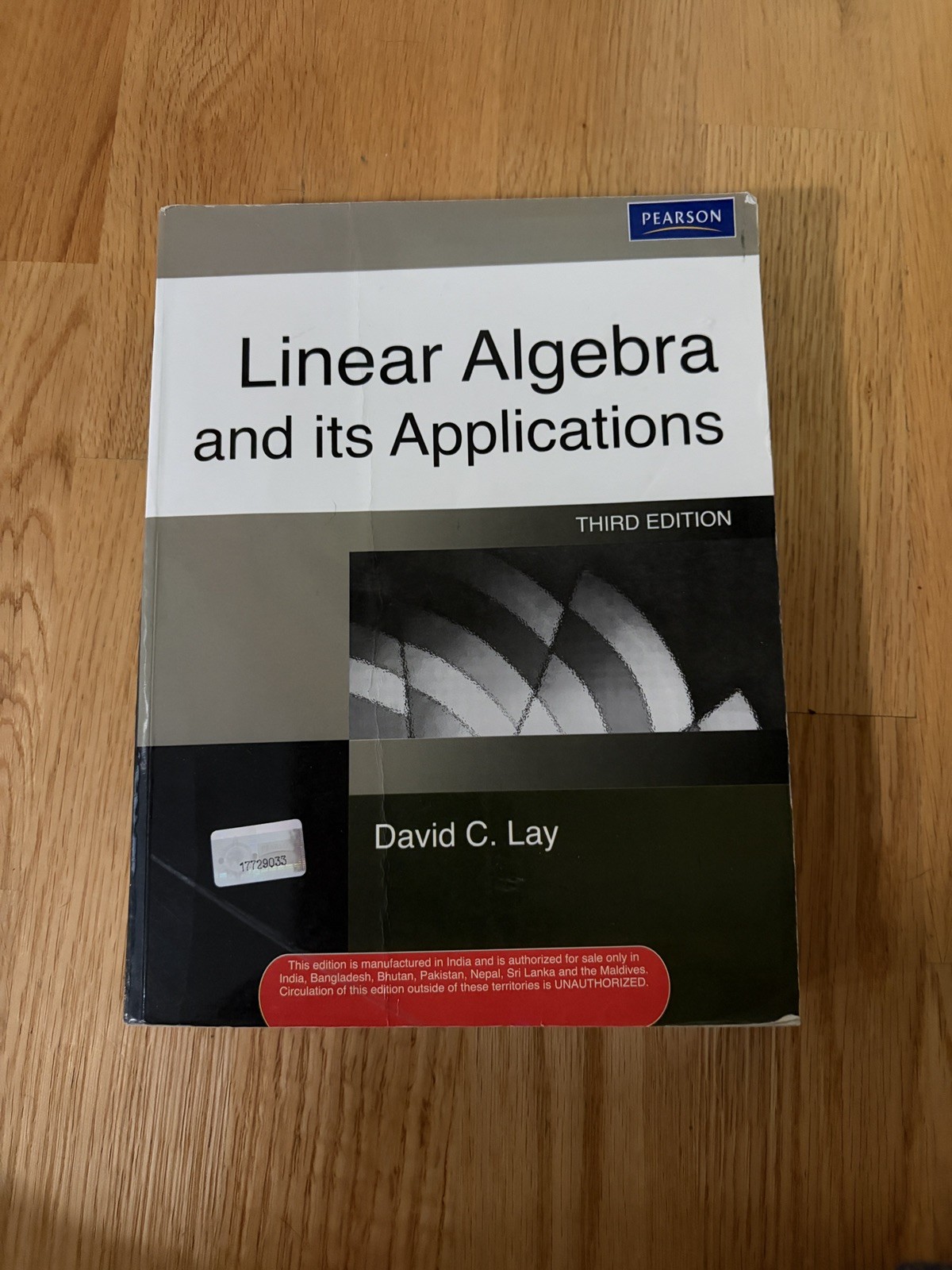 Linear Algebra and Its Applications – David C. Lay