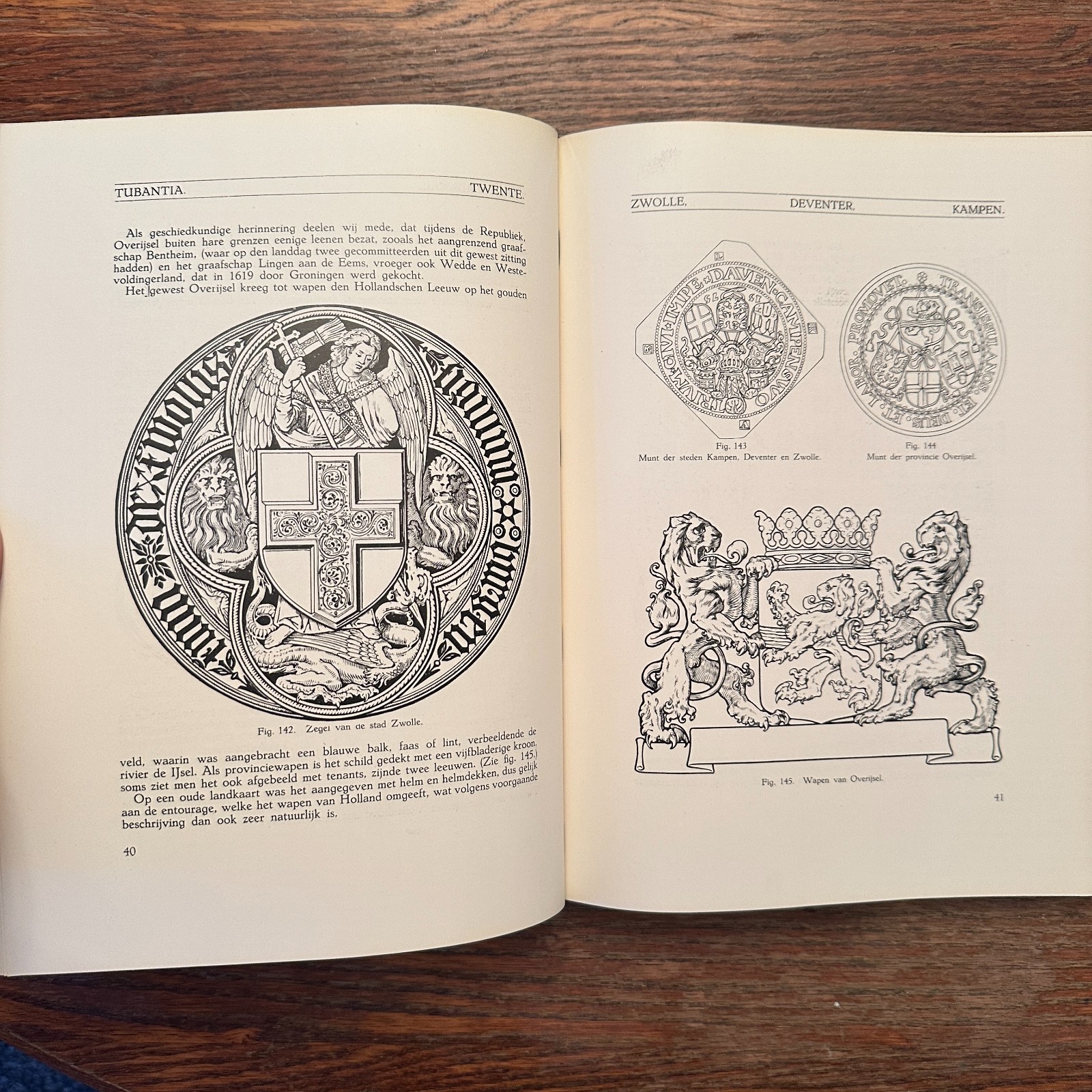 Arms, Flags and Seals of the Netherlands by T Van Der Laars 1913 Dutch HC GOOD