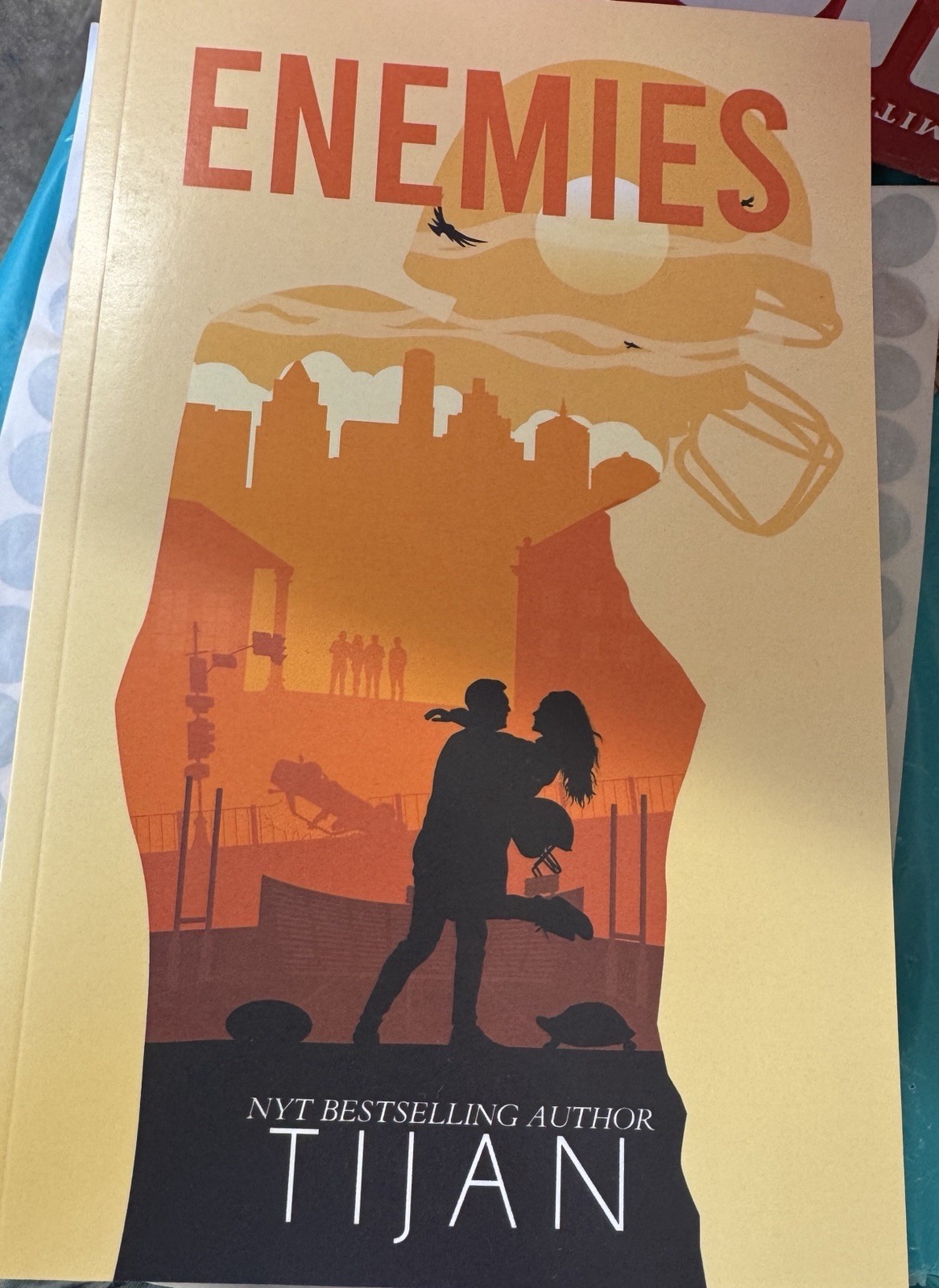 Enemies By Tijan Special Edition Signed Book