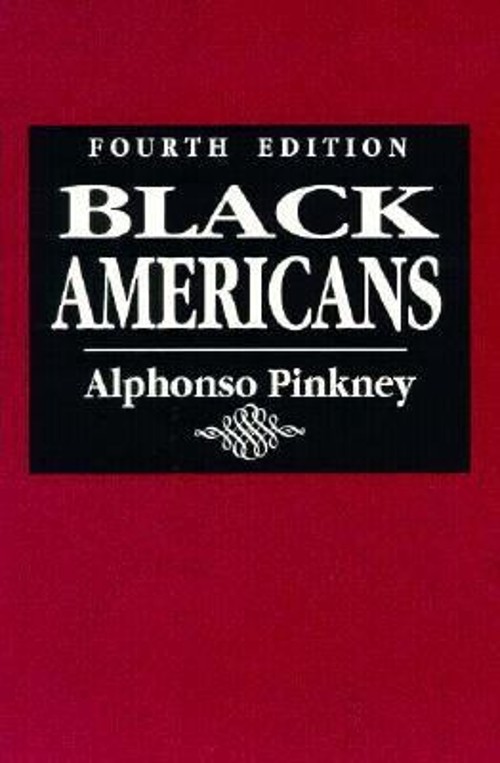 Black Americans Paperback Alphonso Pinkney