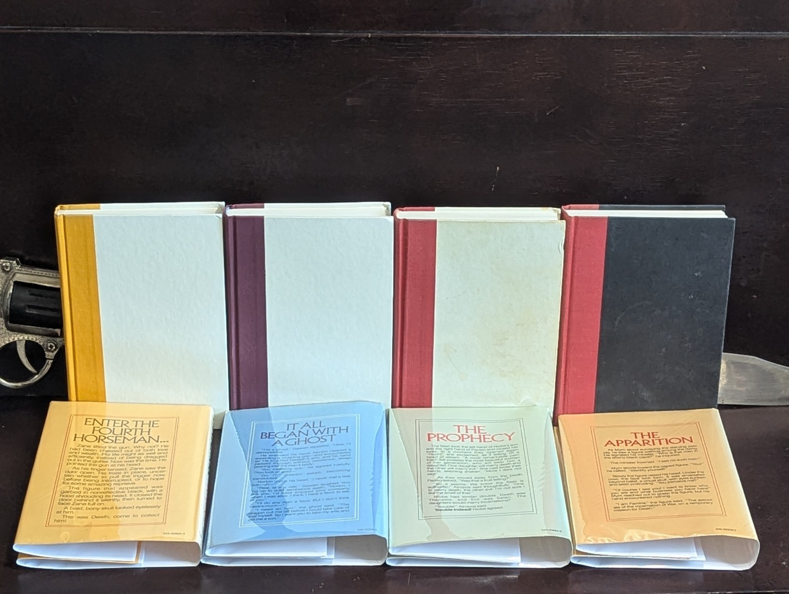 Incarnations of Immortality Piers Anthony 1st Edition 1st Print Complete Set