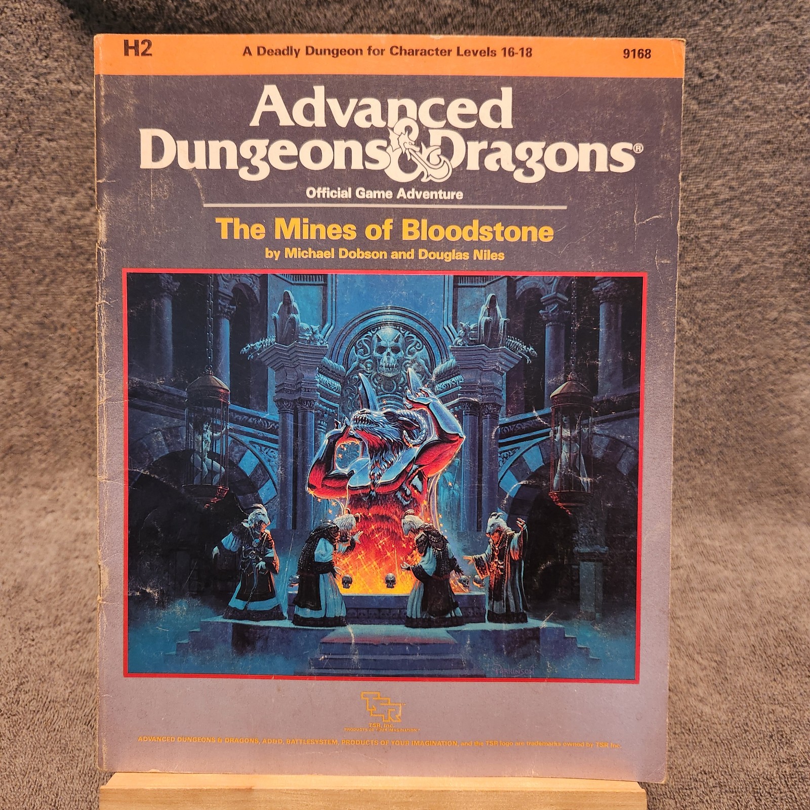 Mines of Bloodstone #9168 AD&D H2 Advanced Dungeons and Dragons – Very Good