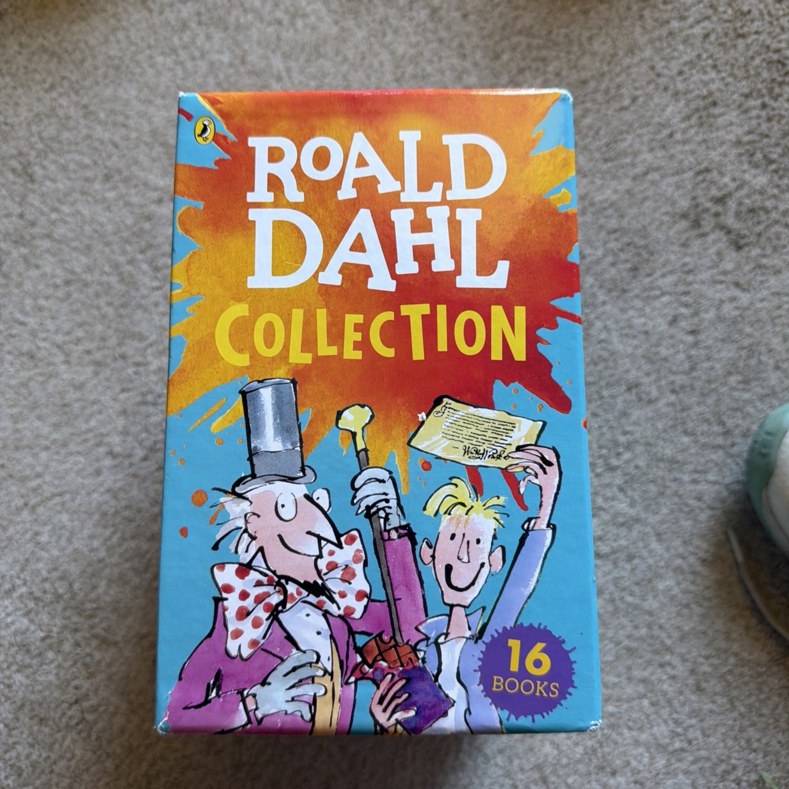 Roald Dahl Collection Lot of 16 Book Set – UNREVISED – Matilda BFG Charlie James