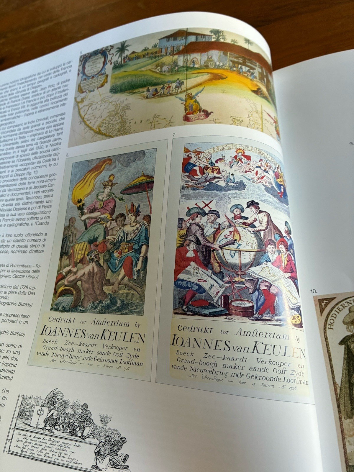 Coffee Table Book 13.5″ x 12.5″ Europea 1500-1900 Coasts of the World in Maps