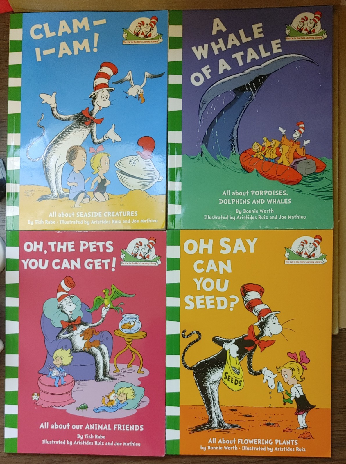 Dr Suess Cat in the Hat’s Learning Library Set Lot Of 19 NO DUPLICATES