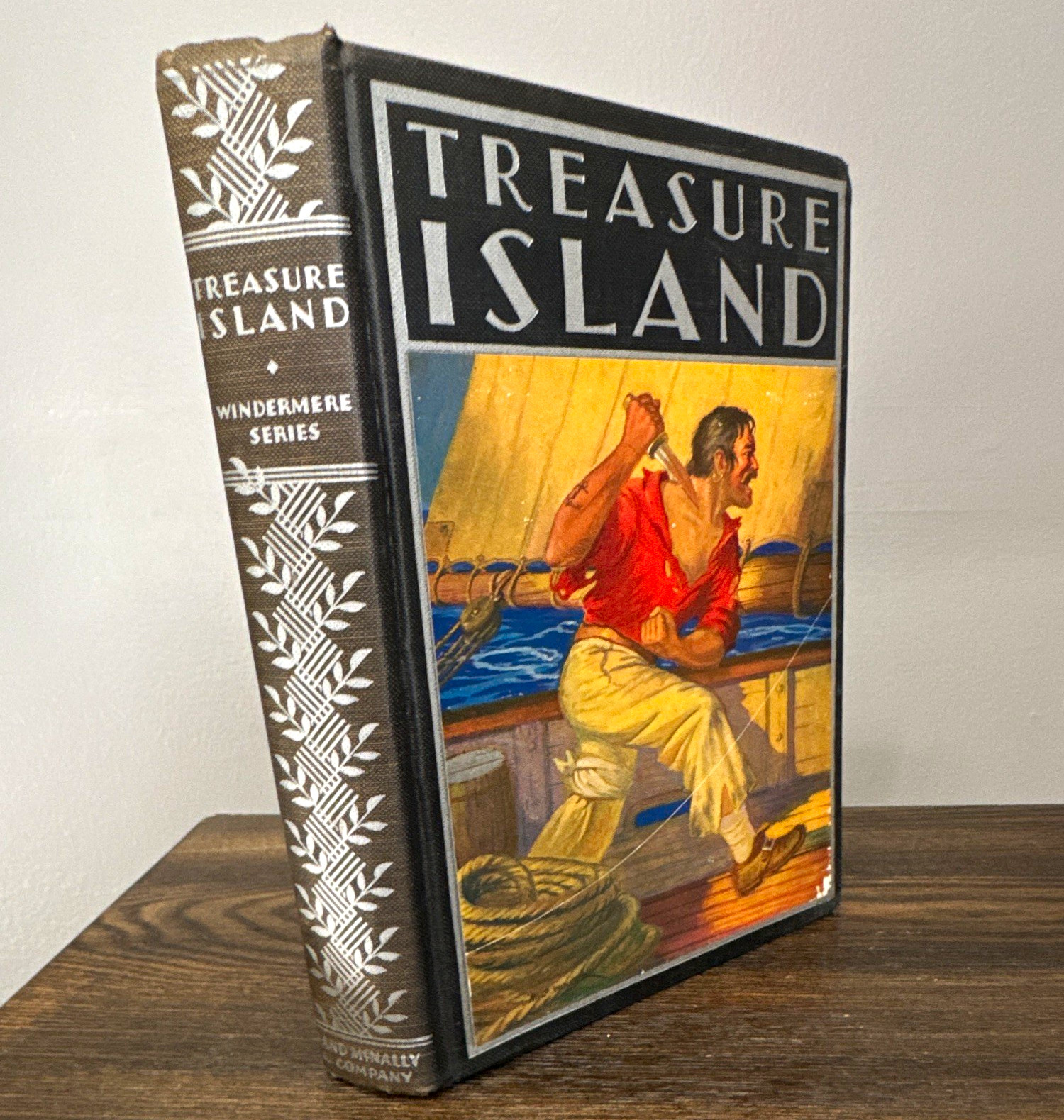 Vintage Treasure Island Windermere Series 1936 HC Illustrated