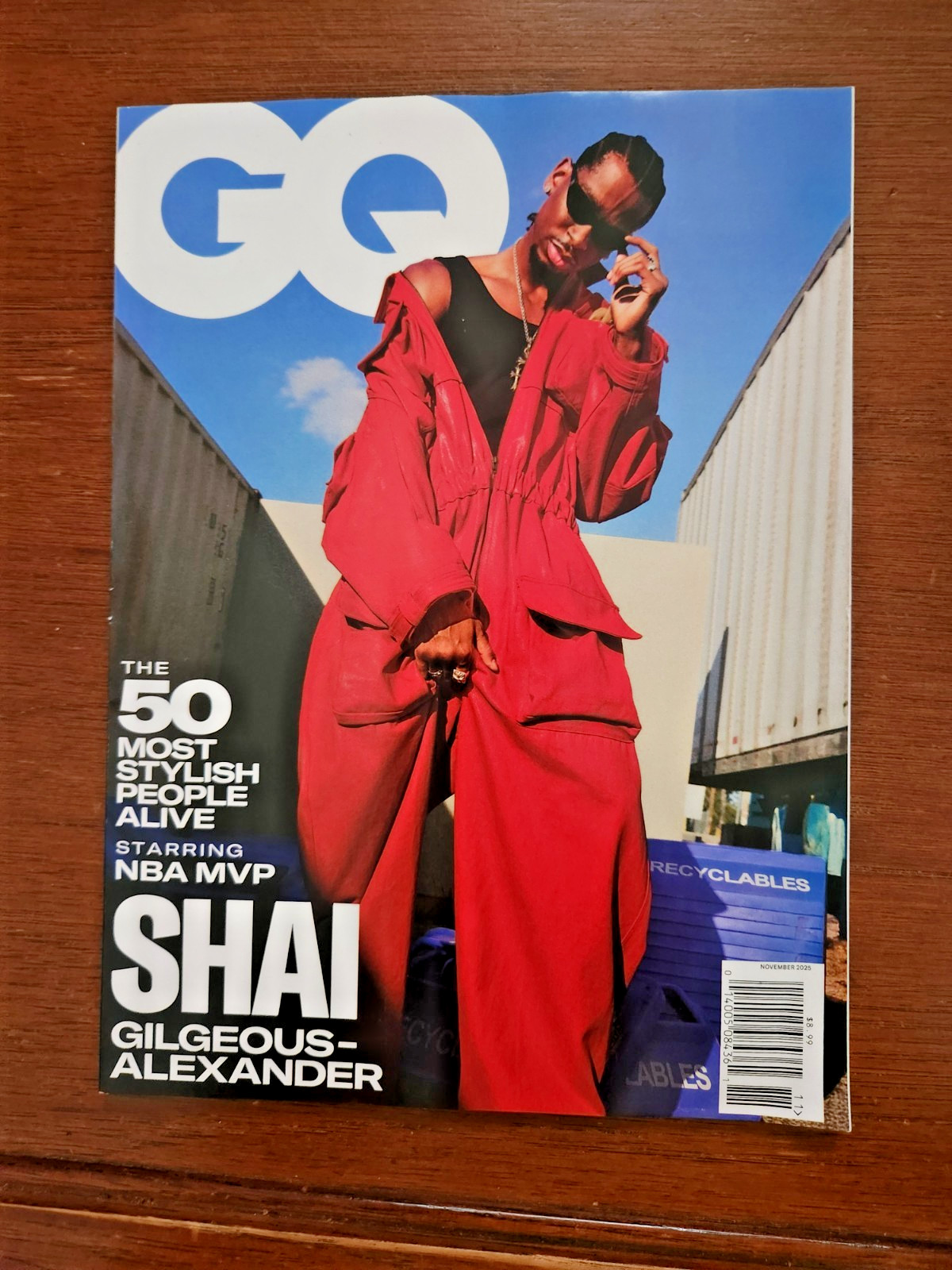 GQ SHAI GILGEOUS ALEXANDER November 2025 Thunder