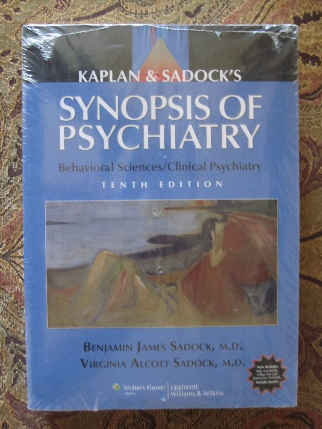WOLTERS KLUWER KAPLAN SADOCK SYNOPSIS OF PSYCHIATRY BOOK NEW! FREE SHIPPING!