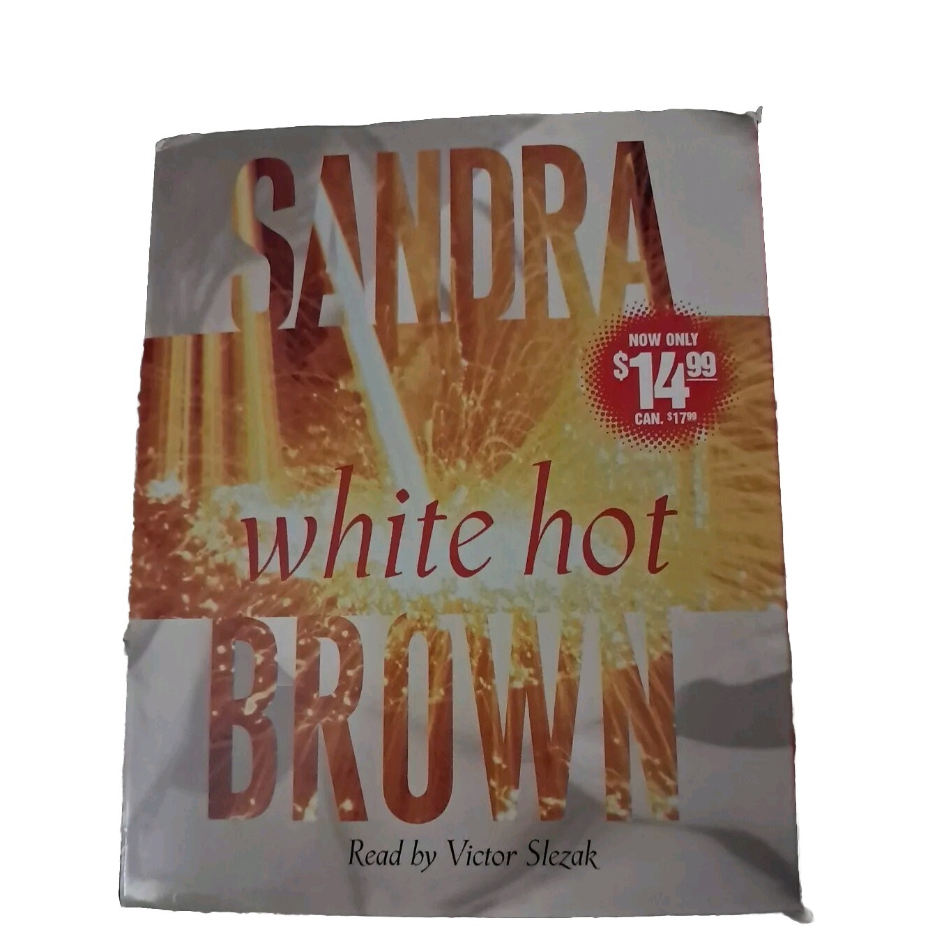 WHITE HOT BY SANDRA BROWN (2004, 5 CDs) 6 HOURS