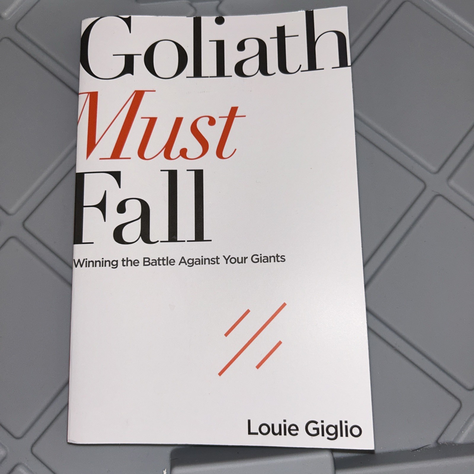 Goliath Must Fall Paperback