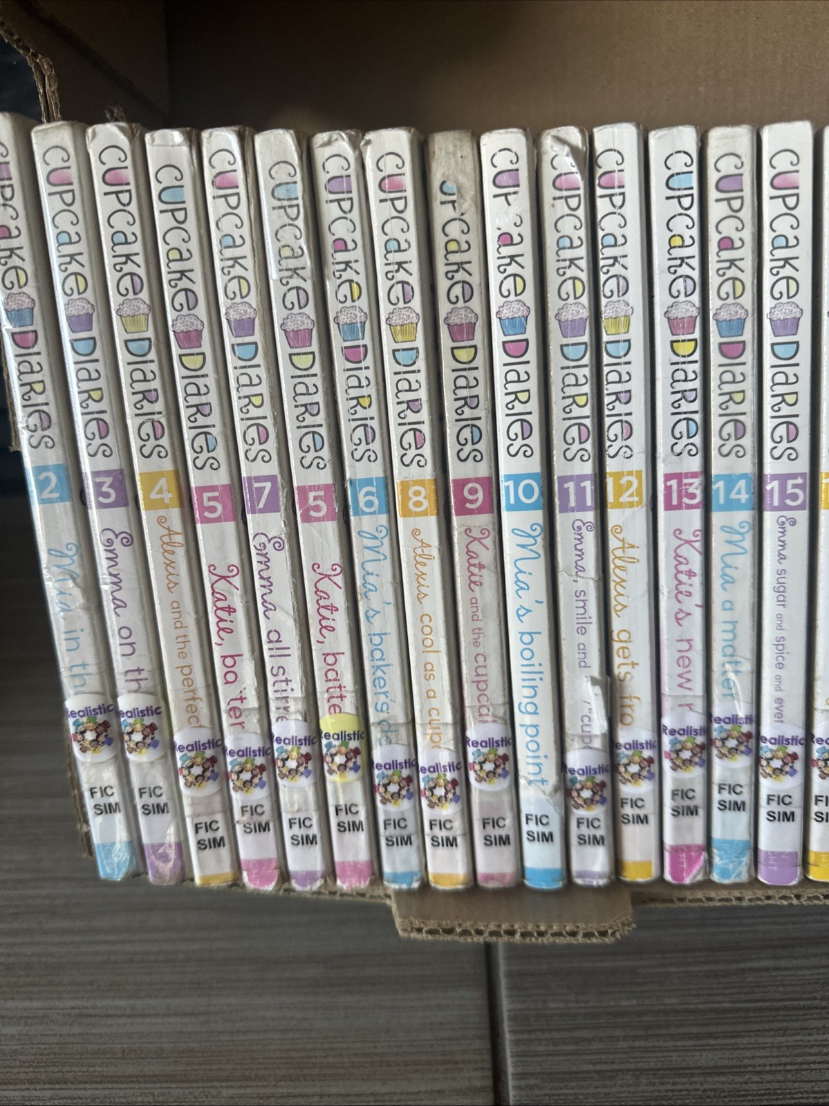 Cupcake Diaries Series 2-32 Coco Simon Book Lot Children Teacher Homeschool Kid