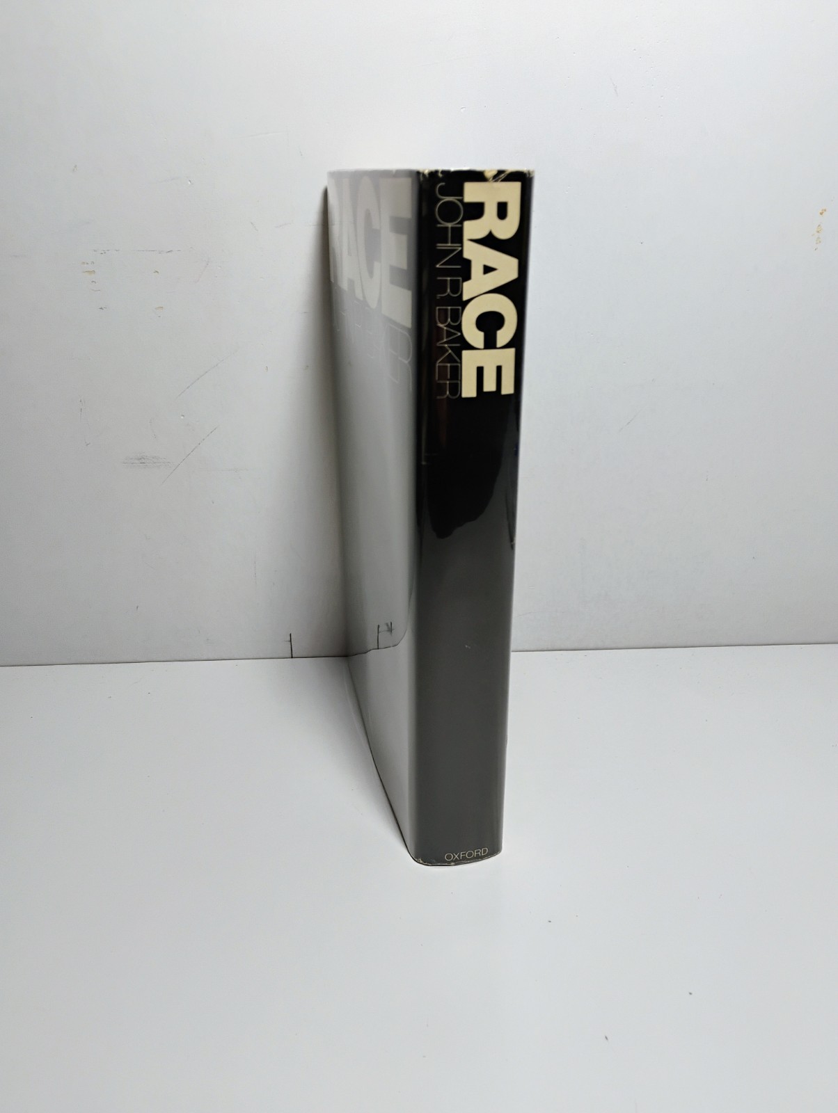 Race by John R. Baker 1974 Hardcover Dust Jacket