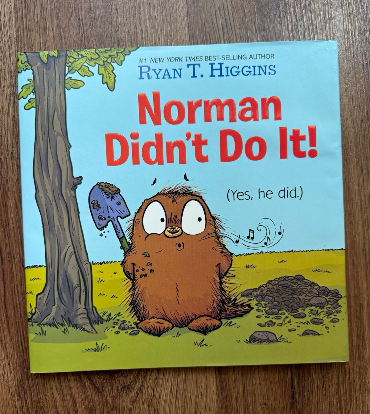 Ryan T. Higgins Norman Didn’t Do It! (Yes, he did.) Hardcover Ages 4-8 DJ