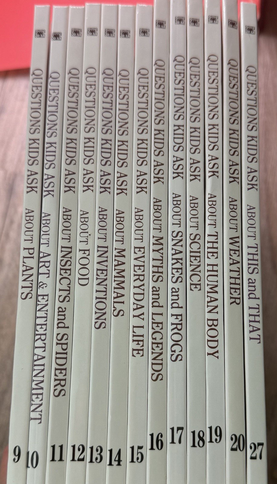 Lot Of 13 Questions Kids Ask (Volumes 9-20 & 27)Grolier Limited. Good Condition