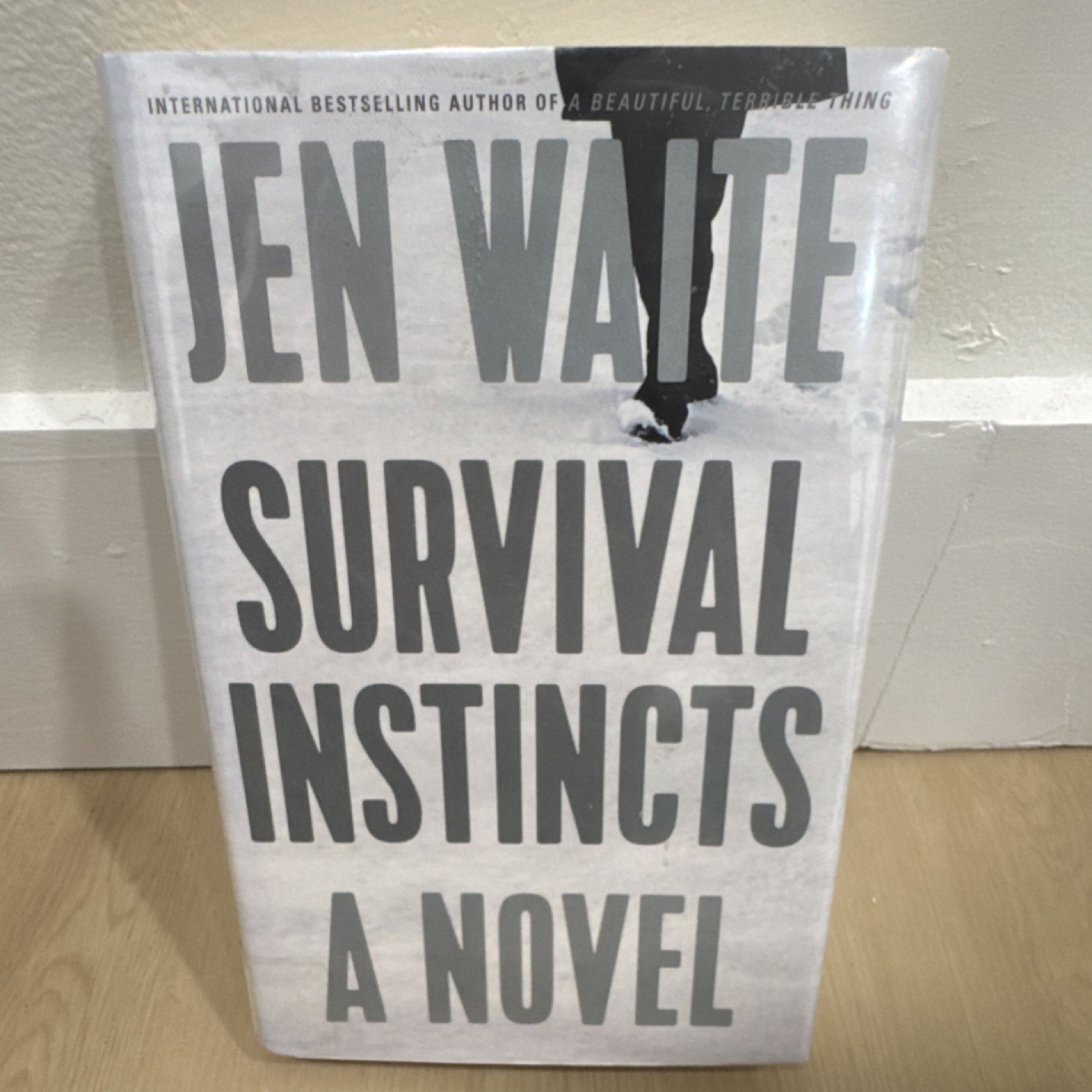 Survival Instincts Jen Waite Hardcover Dutton Fiction Novel Dust Jacket