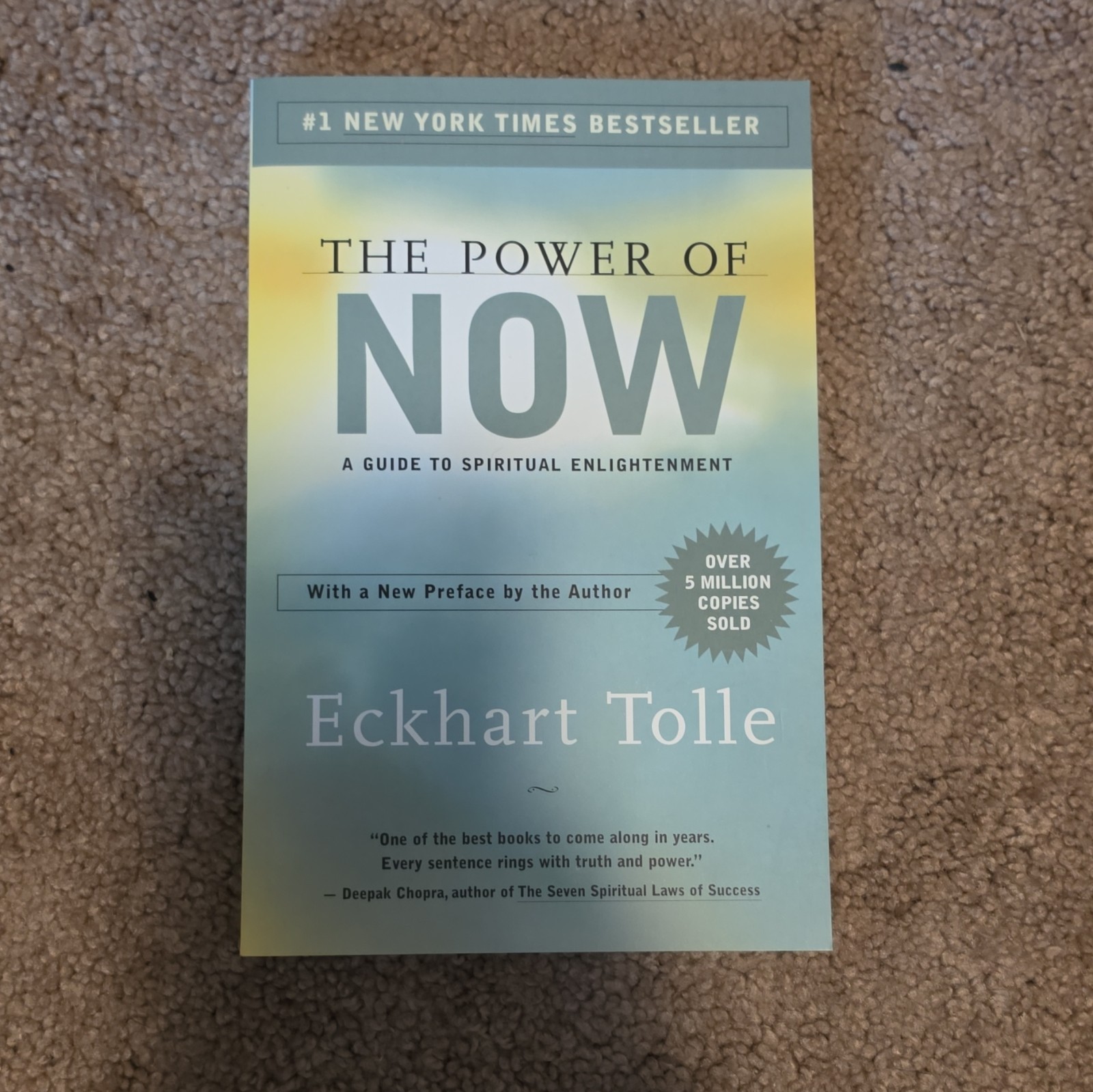 Eckhart Tolle The Power of Now Trade Paperback 2004 Spirituality Book