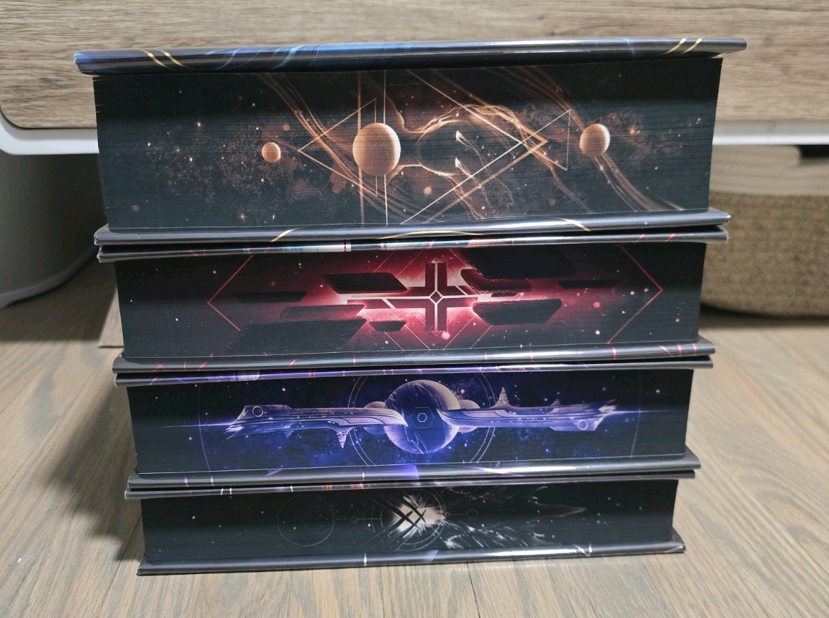 1st Print** Hyperion Cantos Books 1-4 Broken Binding Hardcover – Dan Simmons
