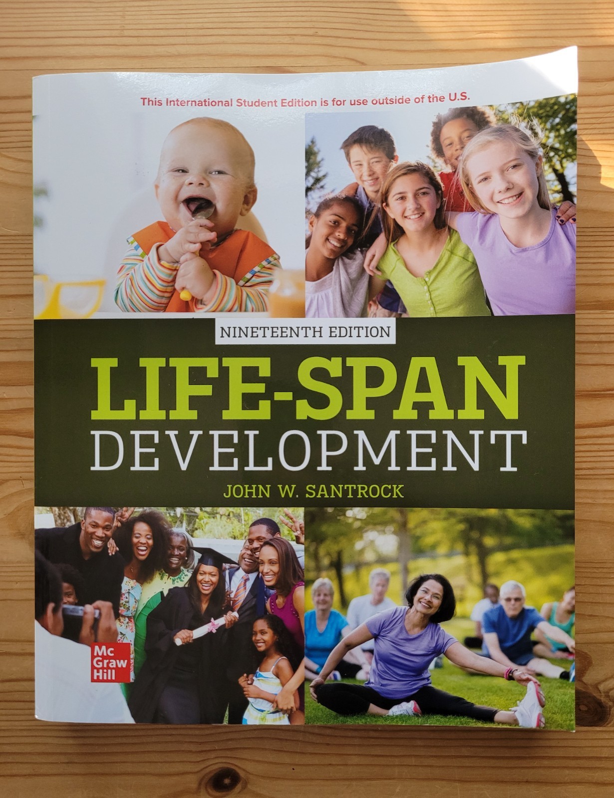 Life Span Development ISE Nineteenth Edition 19th 9781266138010 John W. Santrock