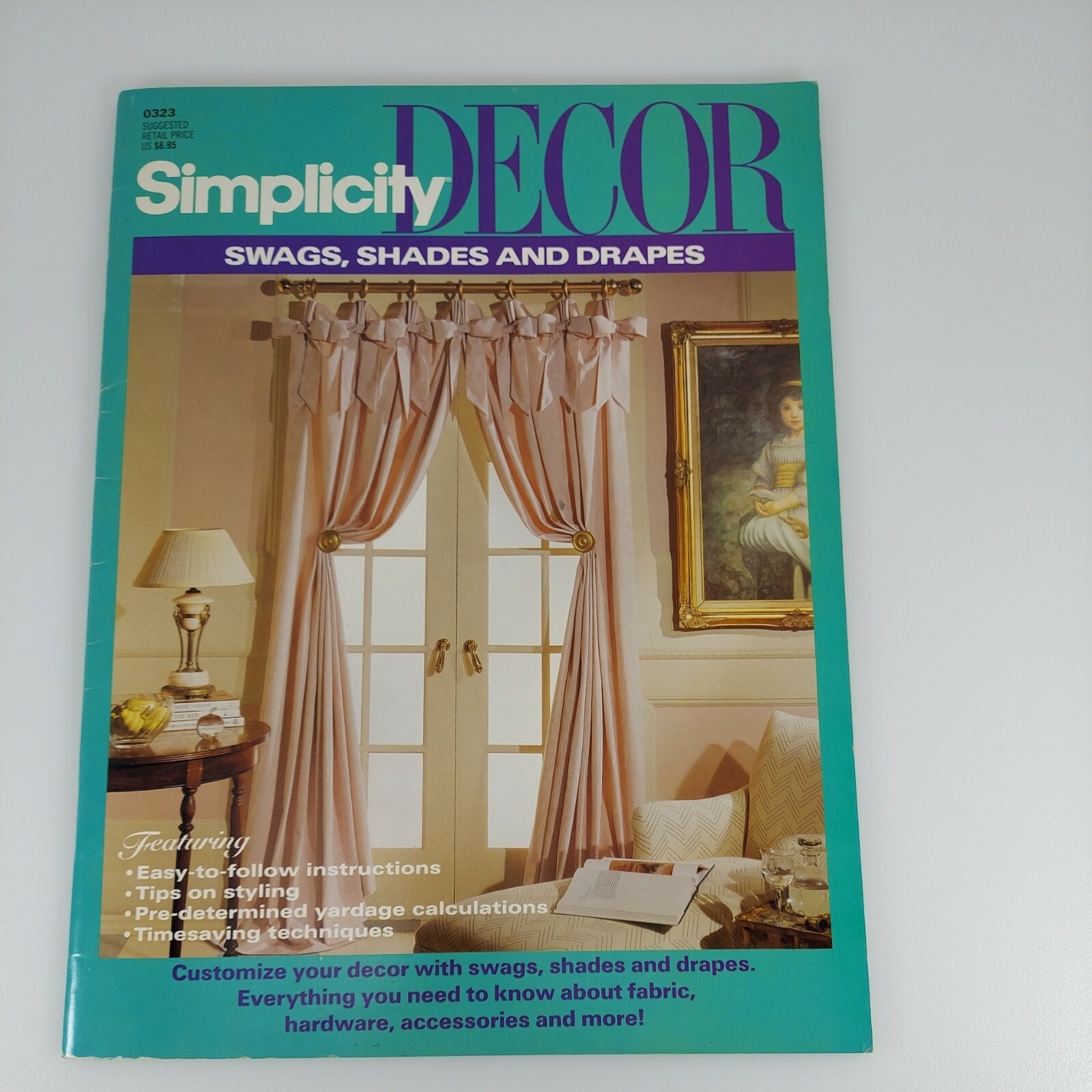 Simplicity Decor No. 0323 Swags, Shades and Drapes 1993