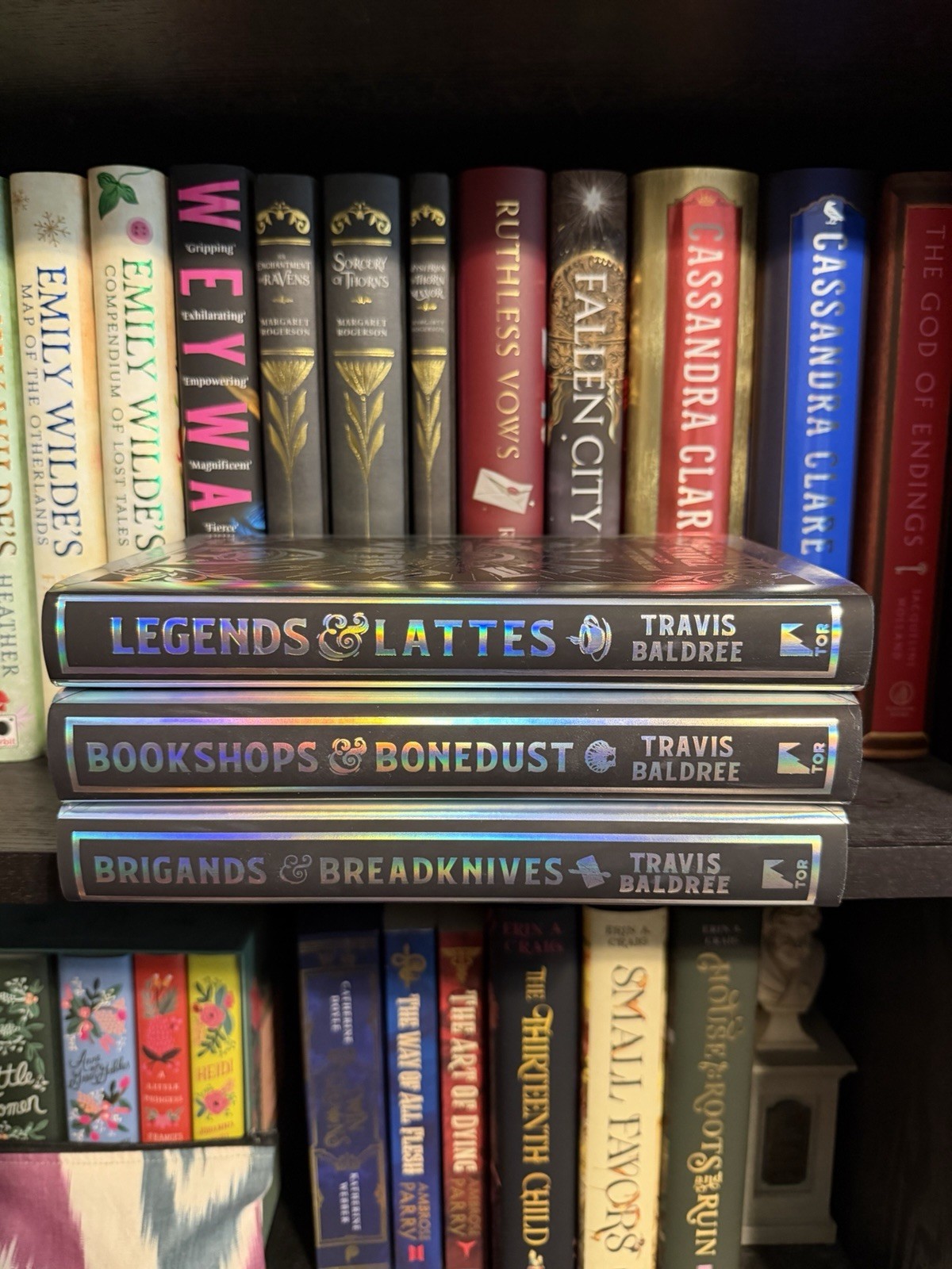 Legends and Lattes 3 Book Set Fairyloot Exclusive Edition Signed Travis Baldree