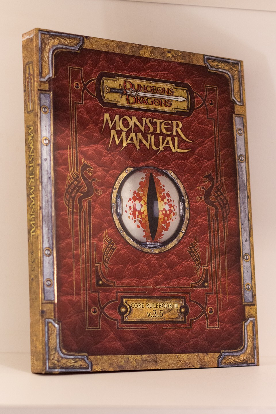 NEW Premium Dungeons and Dragons D&D 3.5 Monster Manual with Errata – Foil Cover