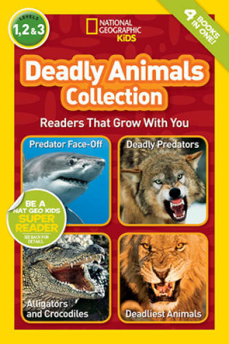 National Geographic Readers: Deadly Animals Collection – Paperback – GOOD