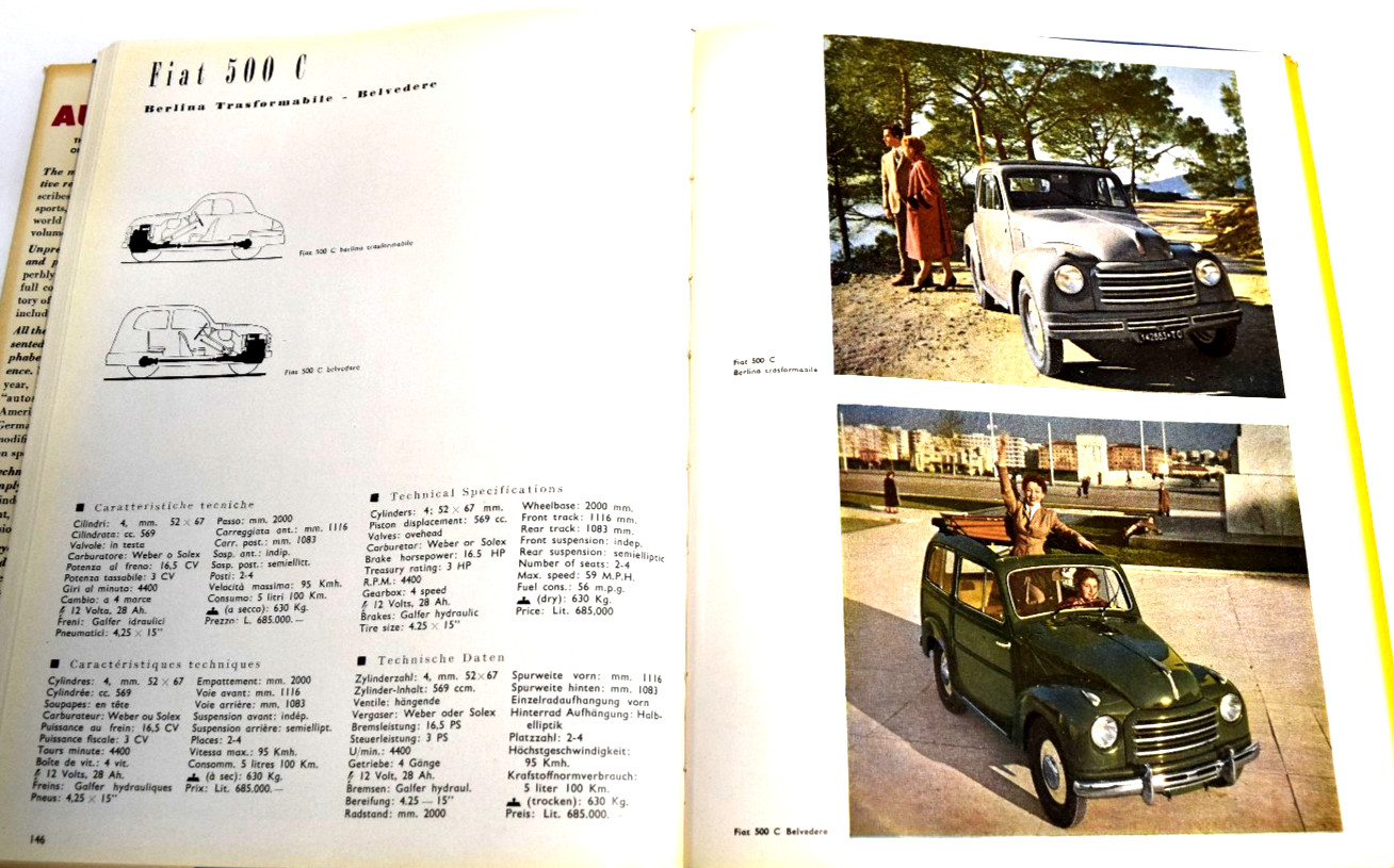 Auto 1954: – International Yearbook of Auto Design and Production *VERY GOOD*
