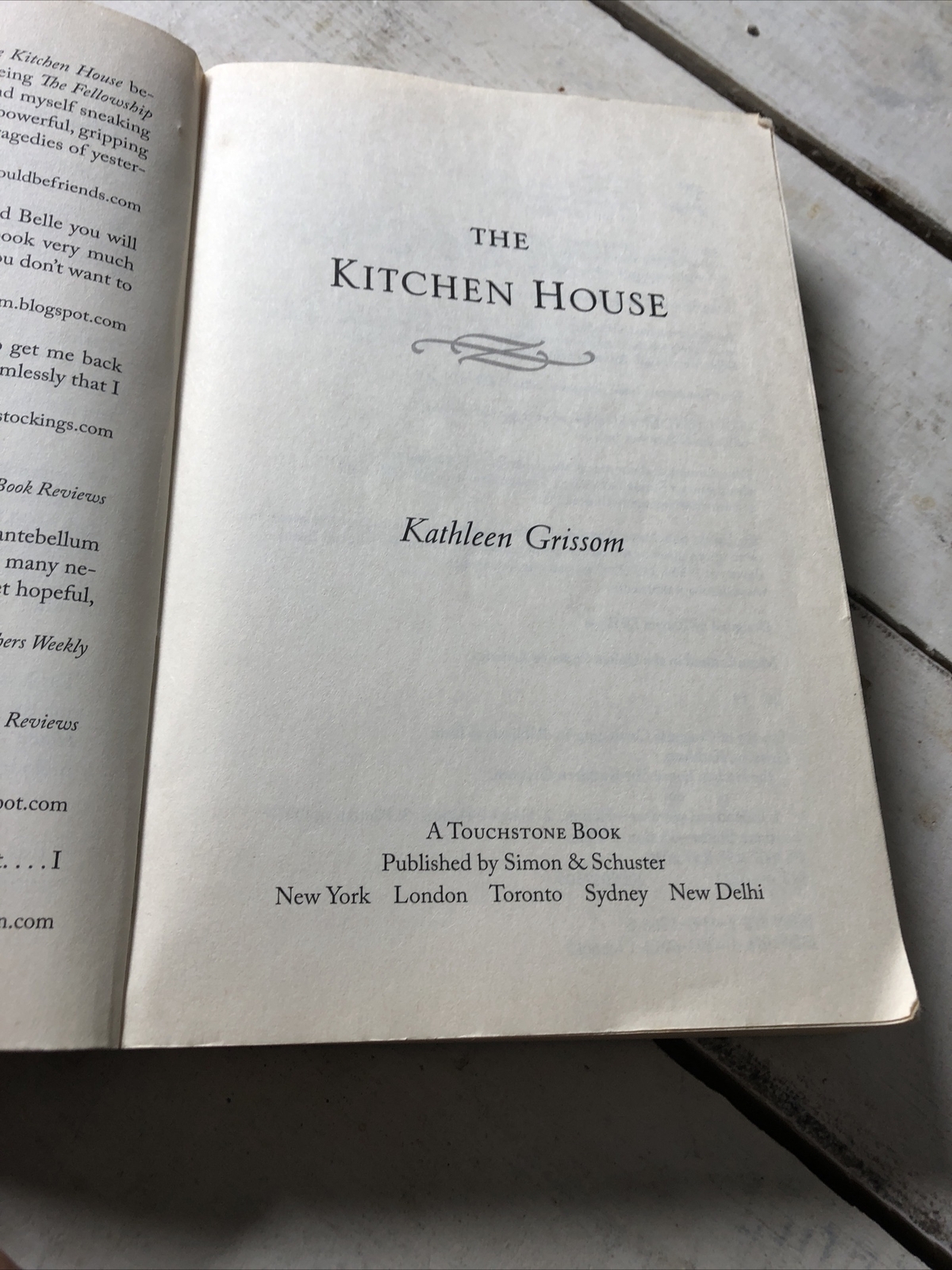 The Kitchen House Kathleen Grissom Paperback Historical Fiction Bestseller