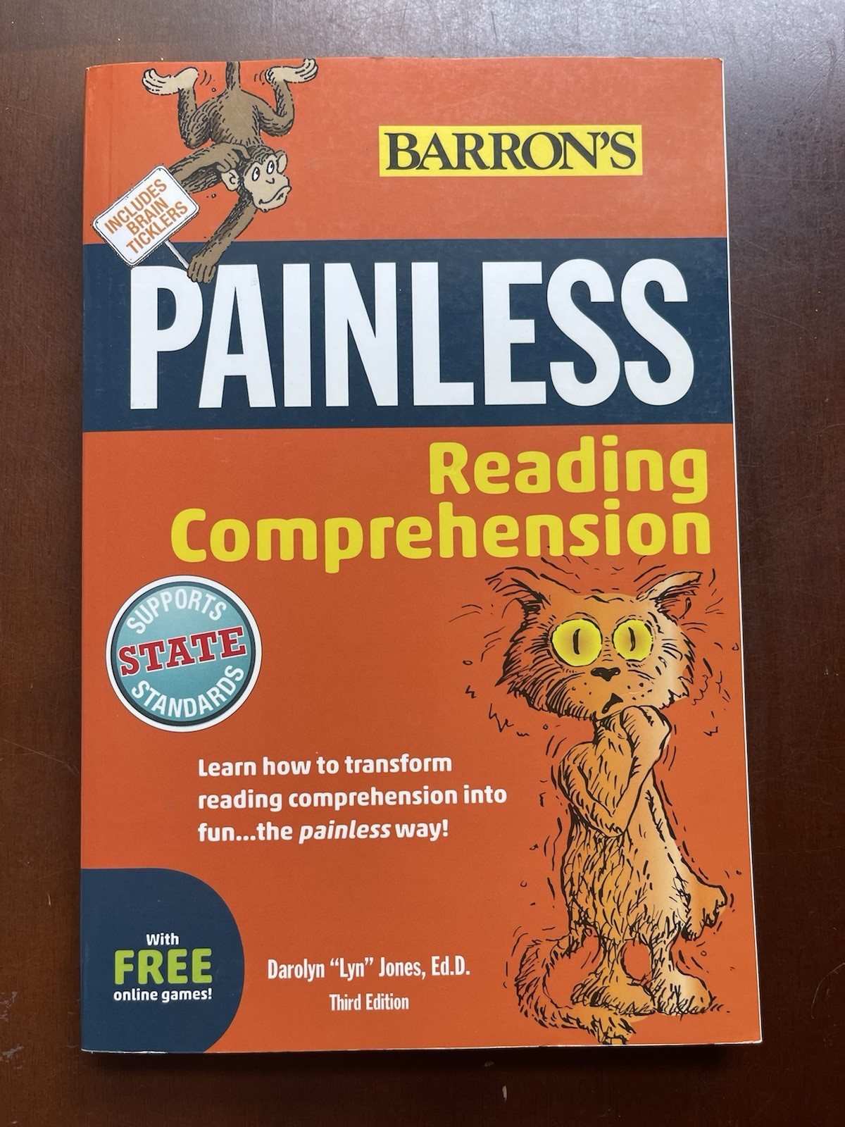 Painless Reading Comprehension Paperback Barrons