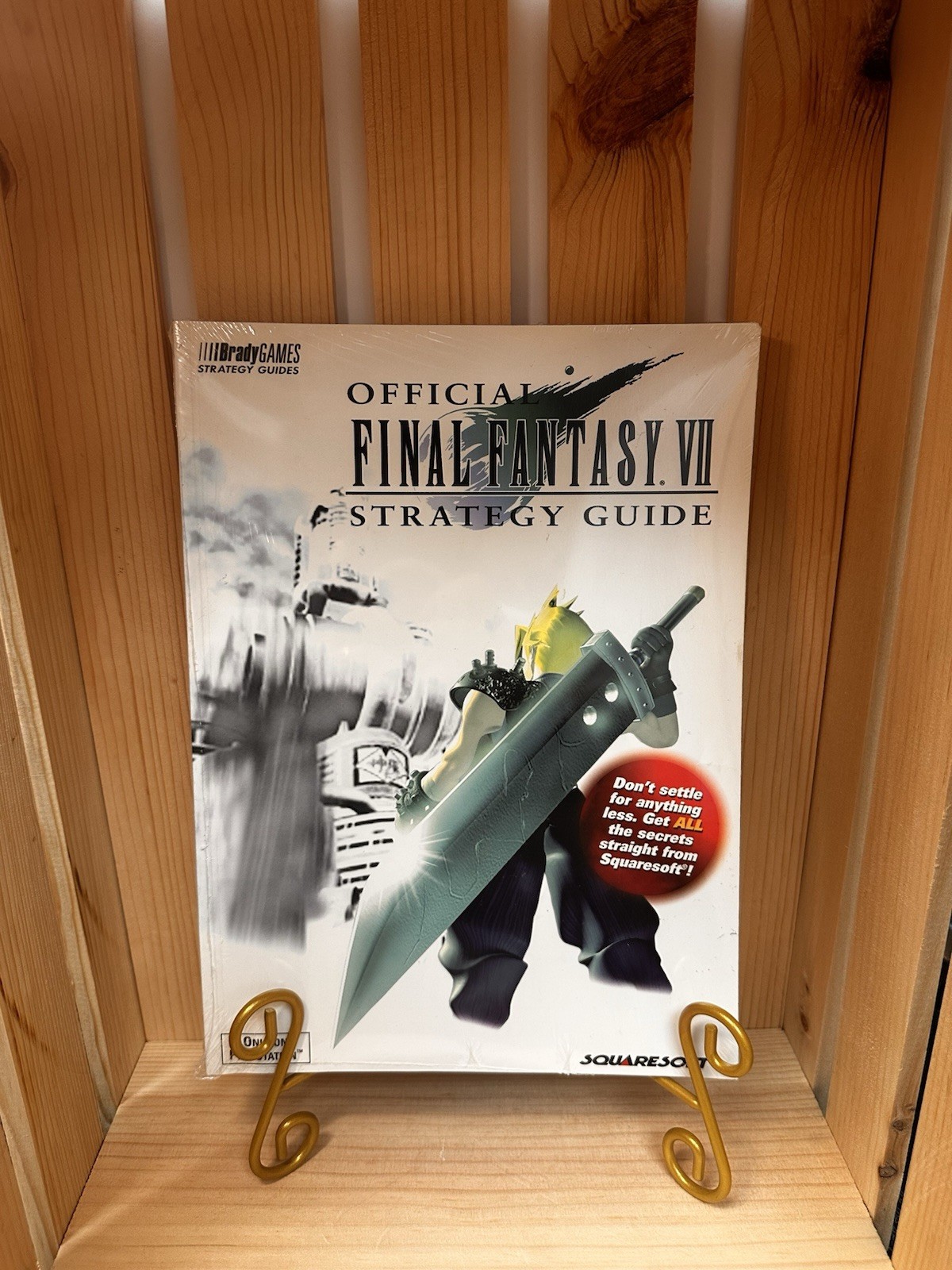 Final Fantasy VII Official Guide by David Cassady LAST NEW COPY WORLDWIDE