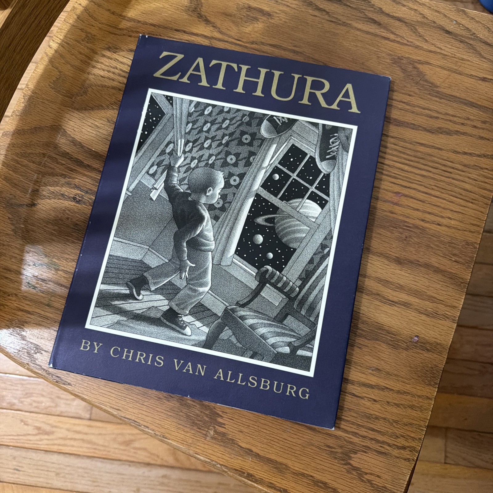 Zathura by Chris Van Allsburg (2002, Hardcover)