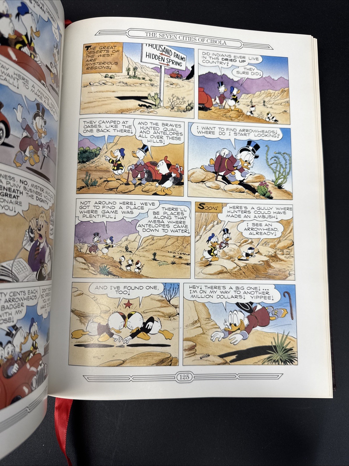 Uncle Scrooge McDuck 1981 1st Ed Leatherbound Signed Carl Barks Print #734/5000
