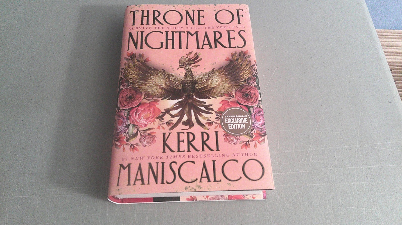 Throne of Nightmares: by Kerri Maniscalco 2026 B&N Exclusive Edition HC