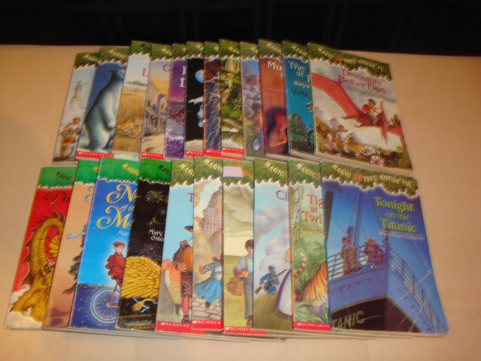 Magic Tree House Series 22 Chapter Book Lot Mary Pope Class Teacher Homeschool