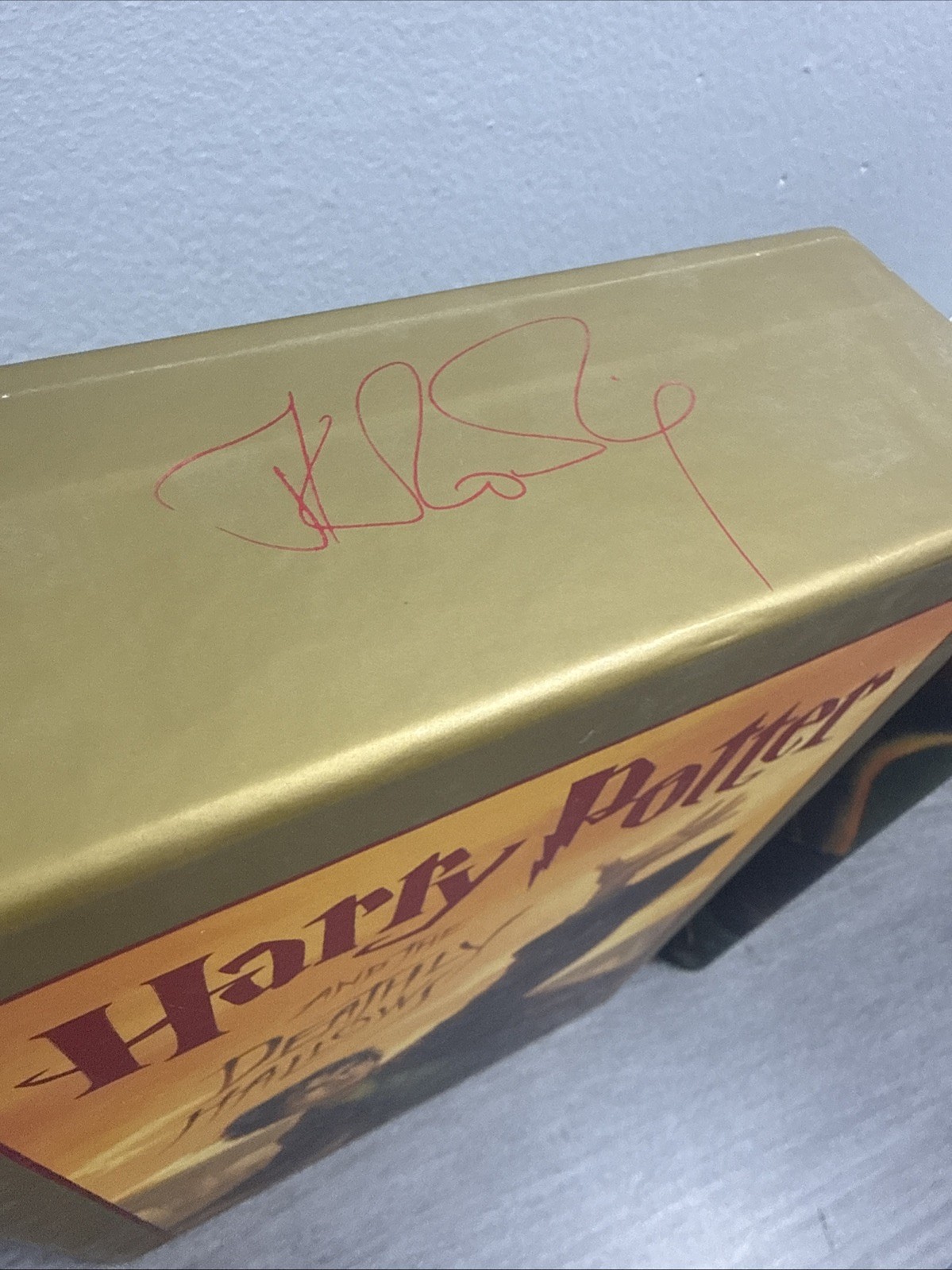 Harry Potter and The Deathly Hallows: JK Rowling Deluxe Edition (759 Error) VG