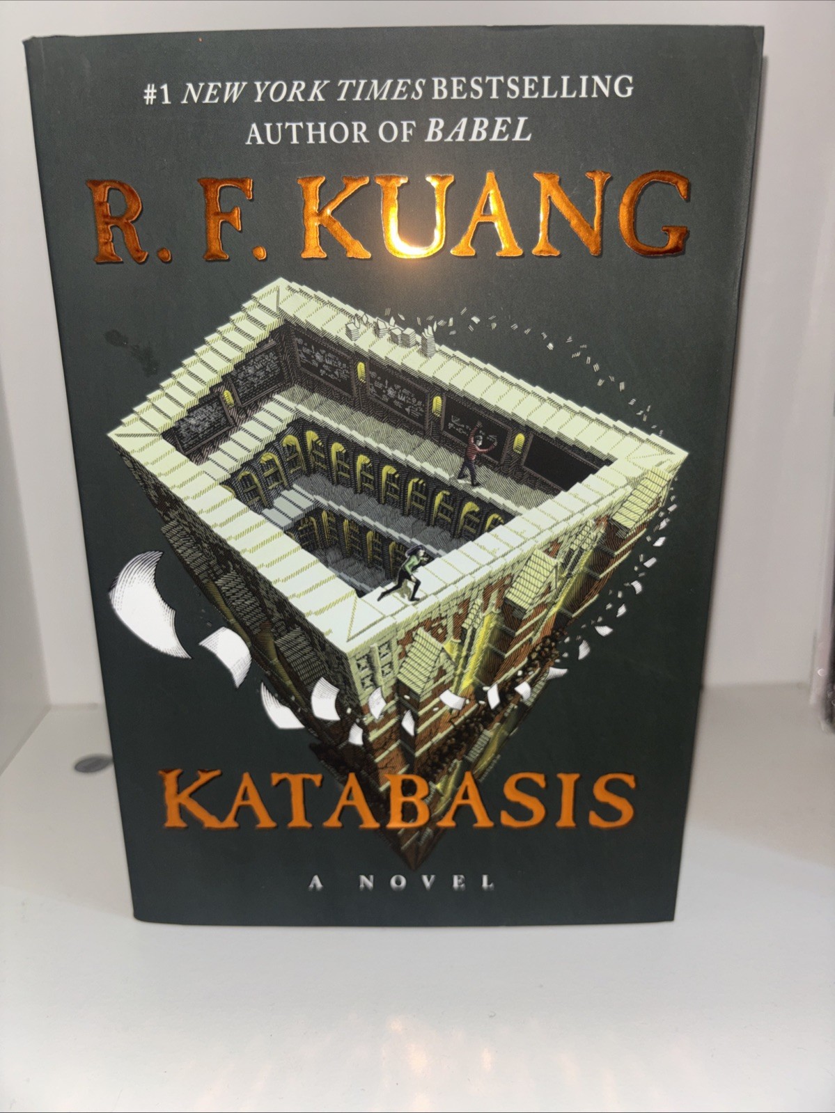 Katabasis by R.F. Kuang Hardcover Limited Edition Sprayed Edges