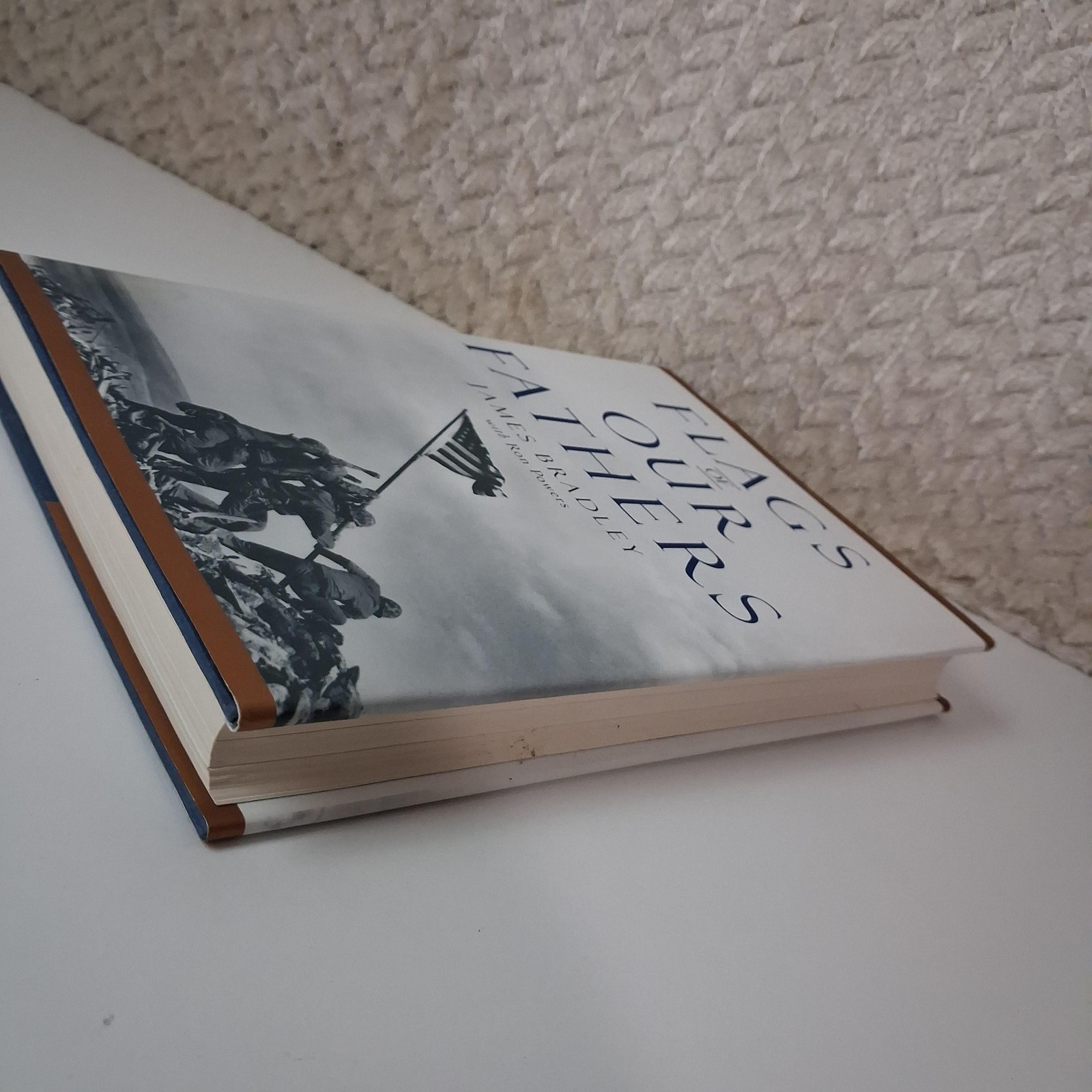 Flags Of Our Fathers James Bradley Ron Powers Bantam Blue Hardcover DJ 2000 USA