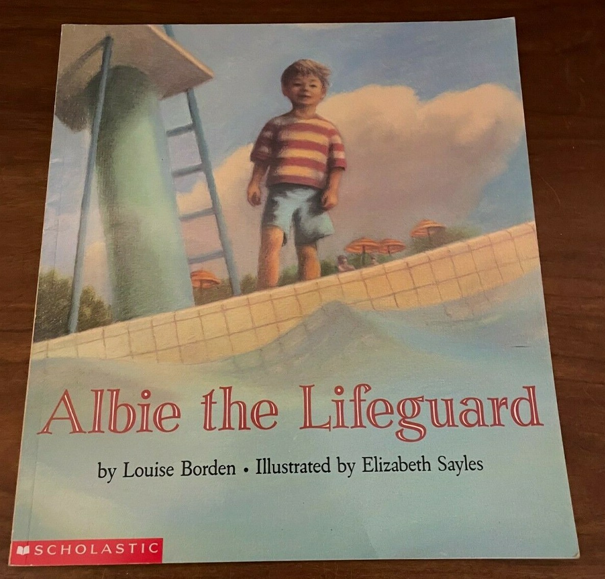 Albie the Lifeguard paper back book #433