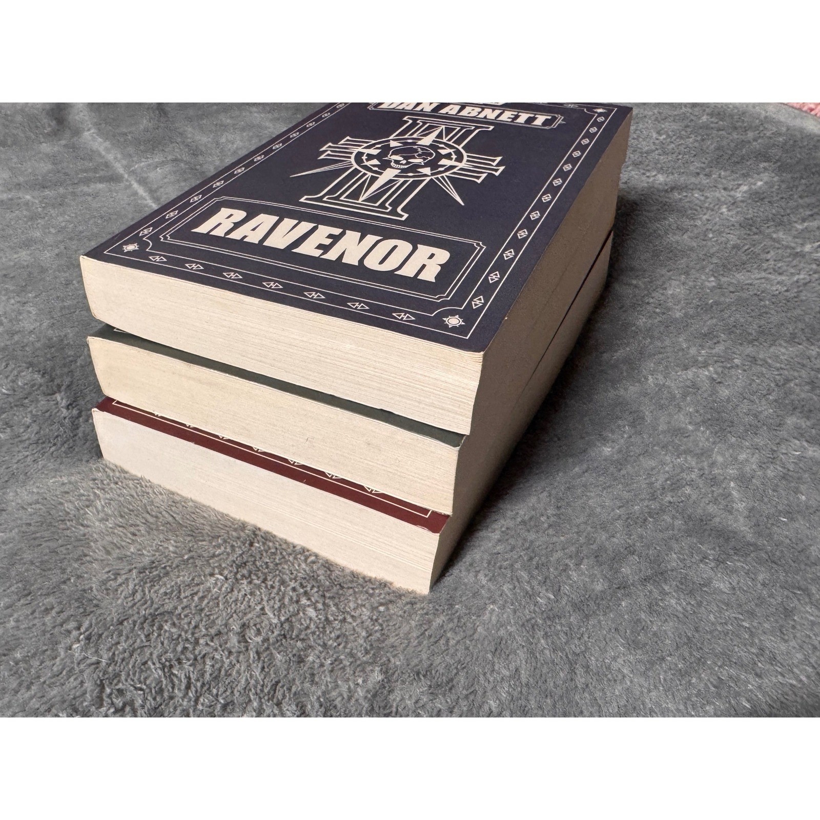 Ravenor Trilogy PB Book Set 1-3 Returned Rogue Dan Abnett Warhammer 40k