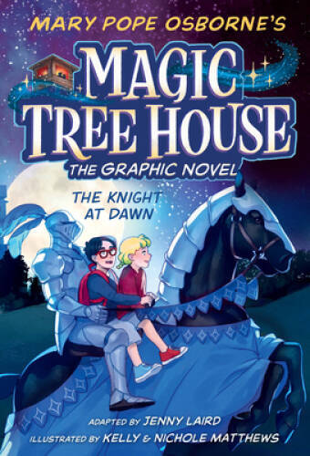 The Knight at Dawn Graphic Novel (Magic Tree House (R)) – Paperback – VERY GOOD
