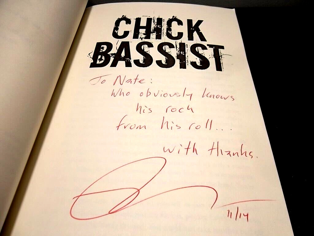 Chick Bassist by Ross E. Lockhart *SIGNED* (2012, Trade Paperback)