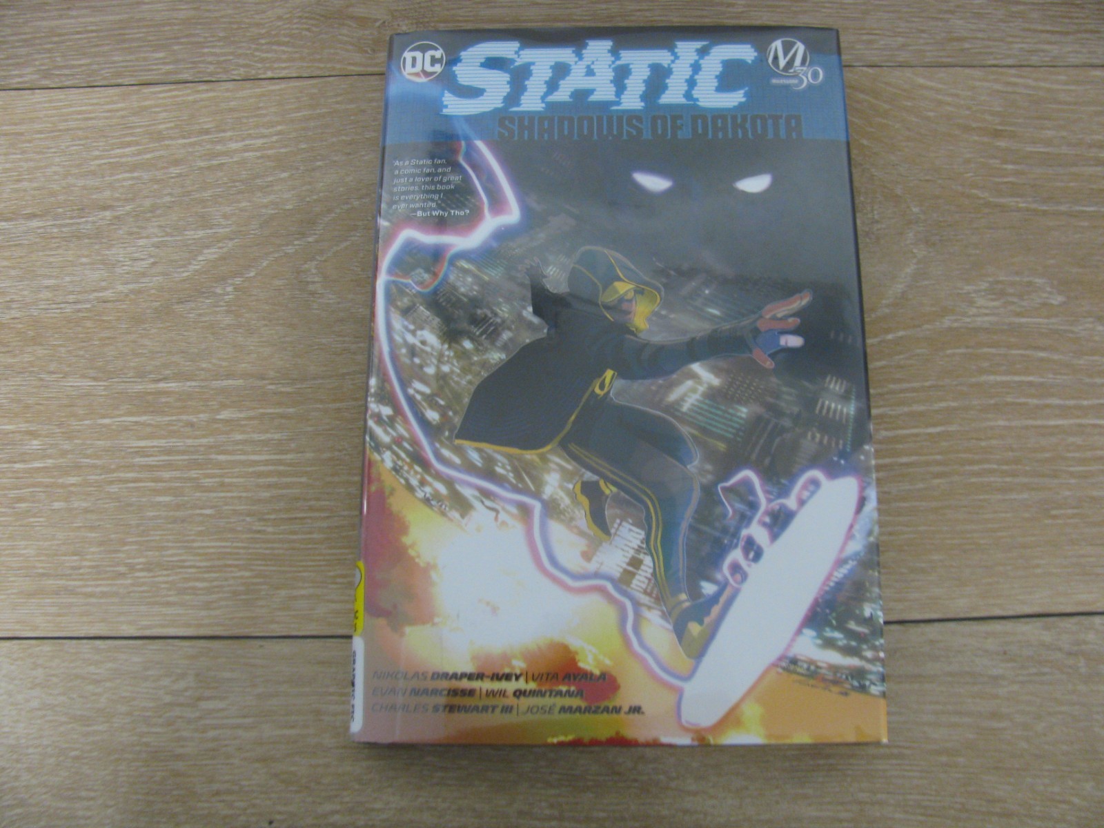 Static: Shadows of Dakota by Vita Ayala Hardcover Book