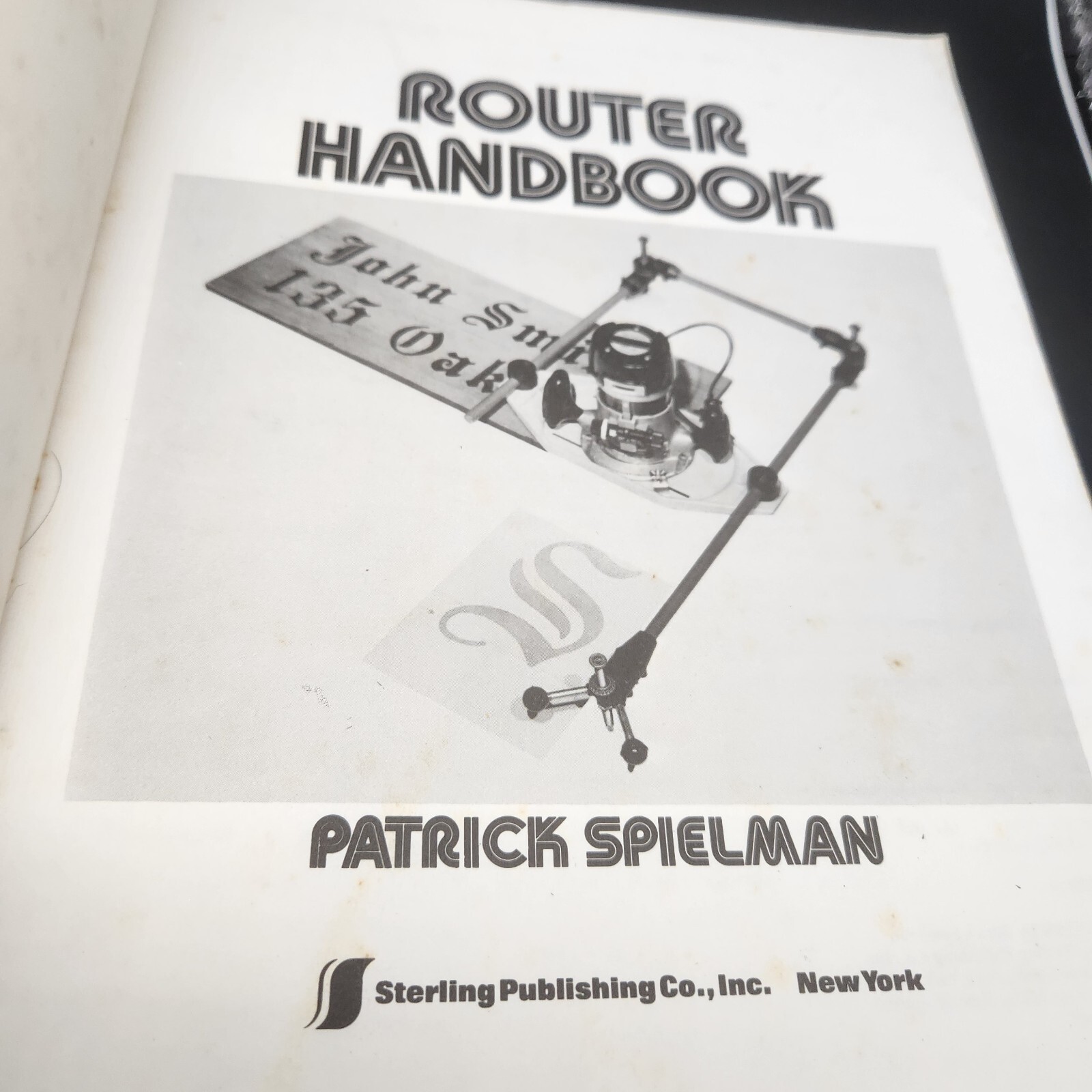 Sears Craftsman Router Handbook 1984 Special Edition Patrick Spielman