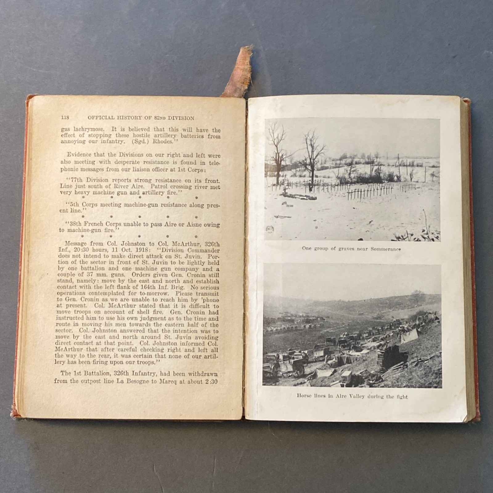 Official History of the 82nd Division AEF 1917-1919 Book WW1 Antique