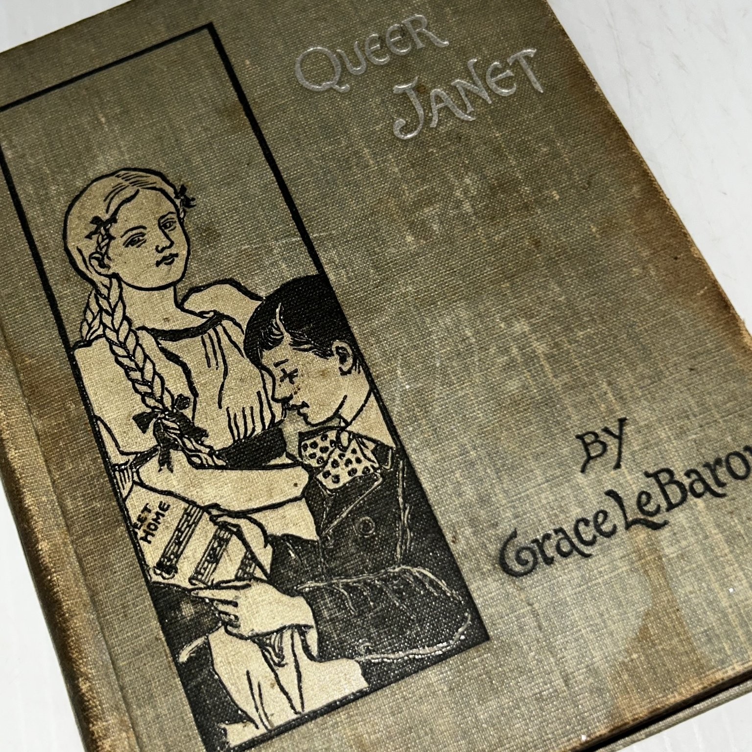 Queer Janet Grace Le Baron 1897 Illustrated Children’s Juvenile Lee & Shepard