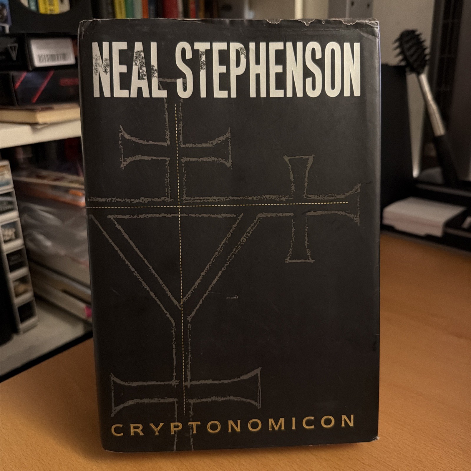 First Edition 3rd Printing Cryptonomicon By Neal Stephenson HCDJ May 1999