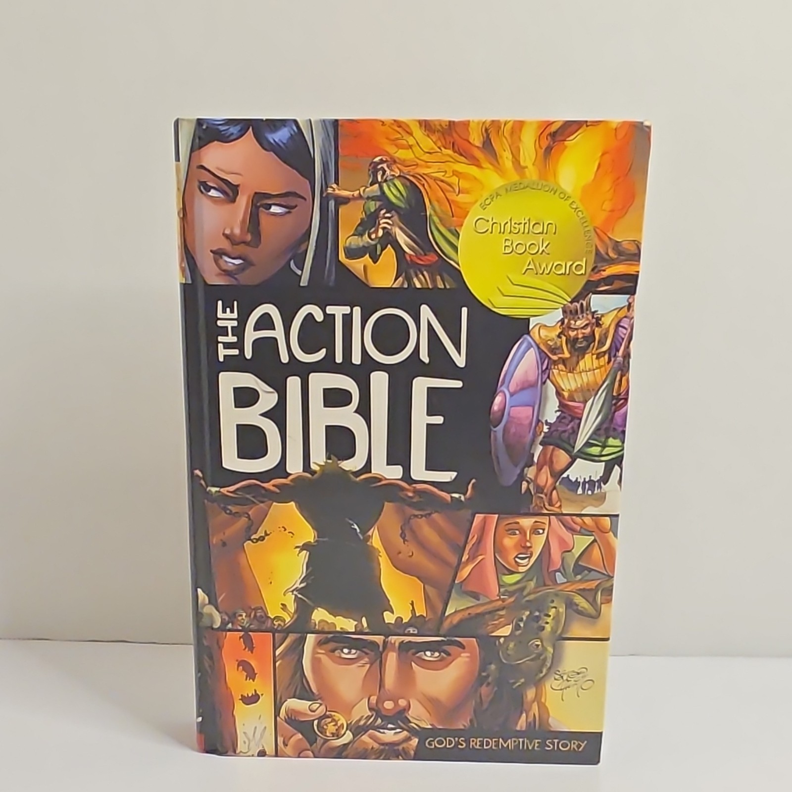 David C Cook Action Bibles God’s Redemptive Story Hardcover Sergio Cariello 2010