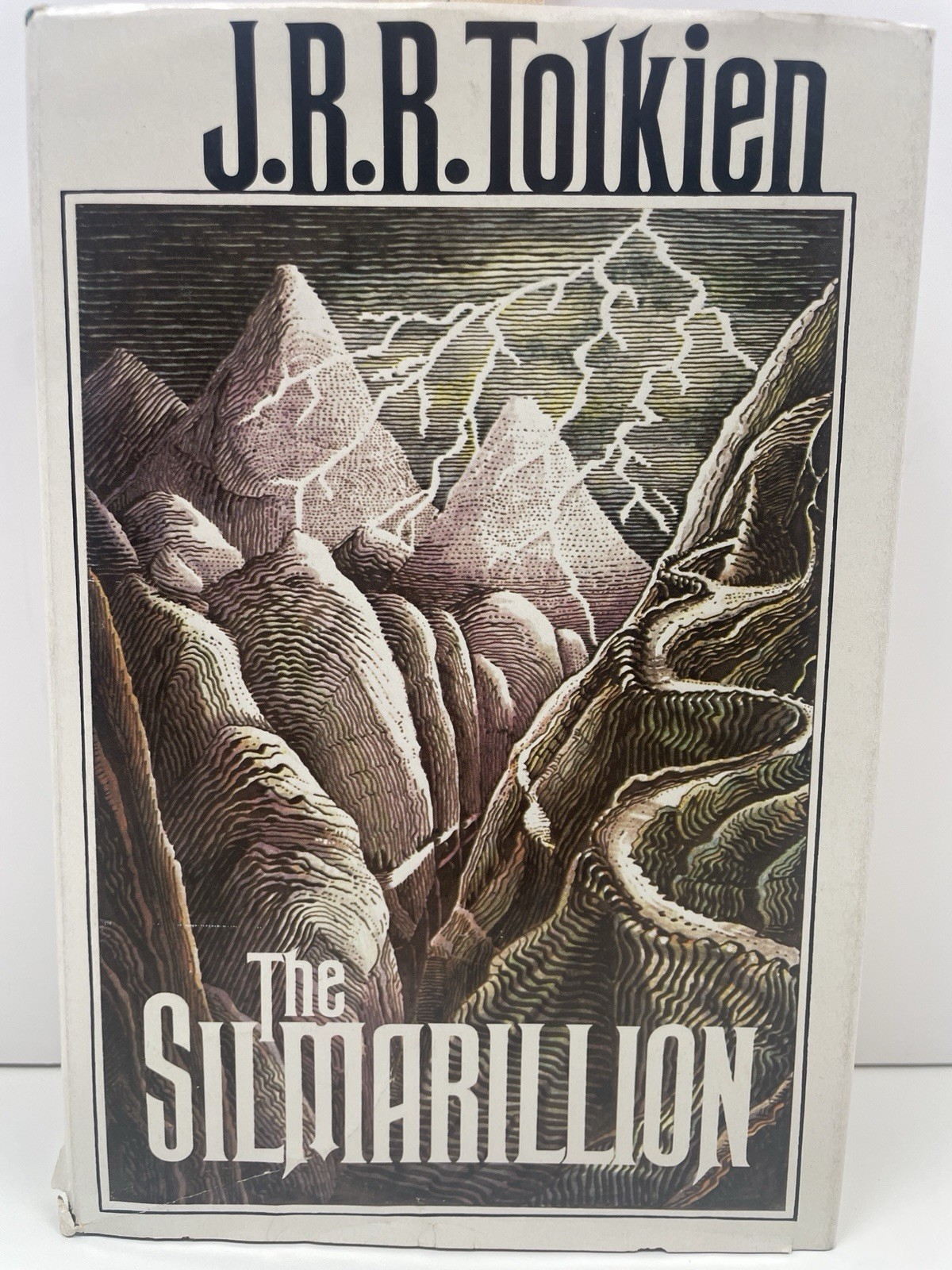 The Silmarillion with map! JRR Tolkien First American Bookclub Ed, 3rd Printing